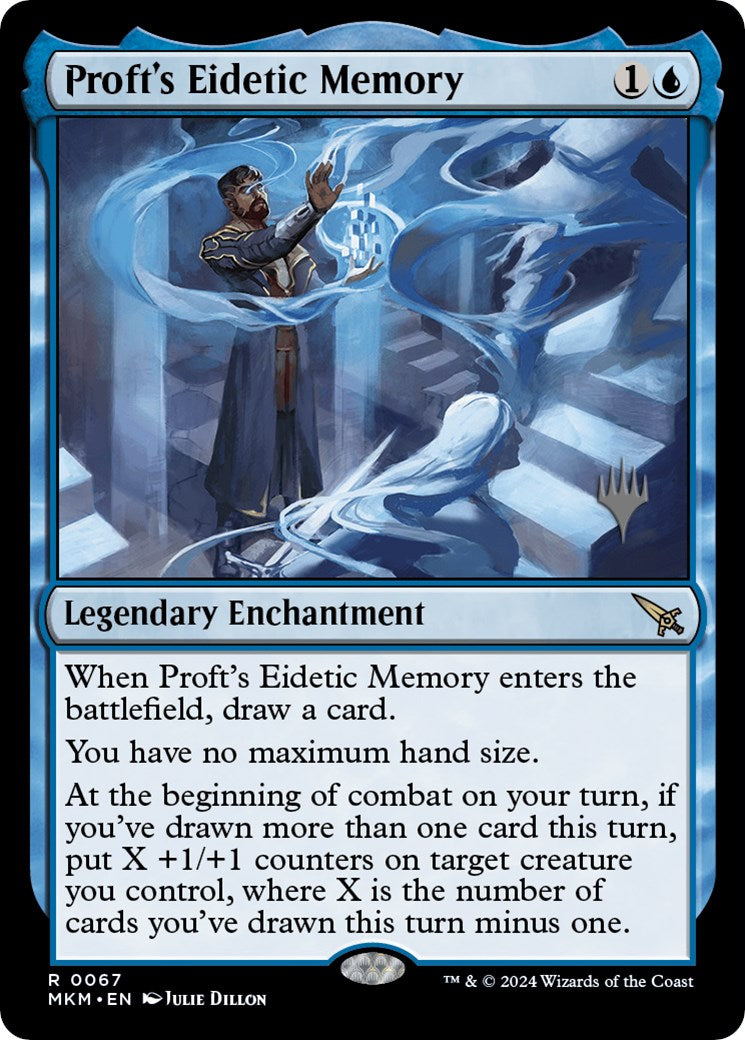 Proft's Eidetic Memory (Promo Pack) [Murders at Karlov Manor Promos] | Gam3 Escape
