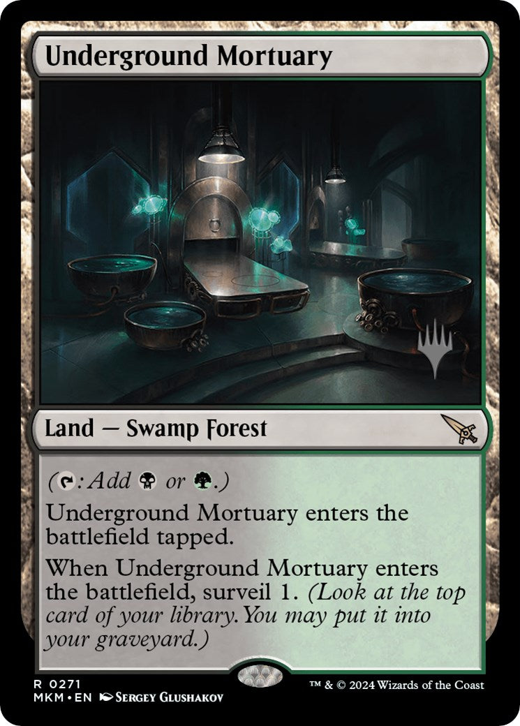 Underground Mortuary (Promo Pack) [Murders at Karlov Manor Promos] | Gam3 Escape