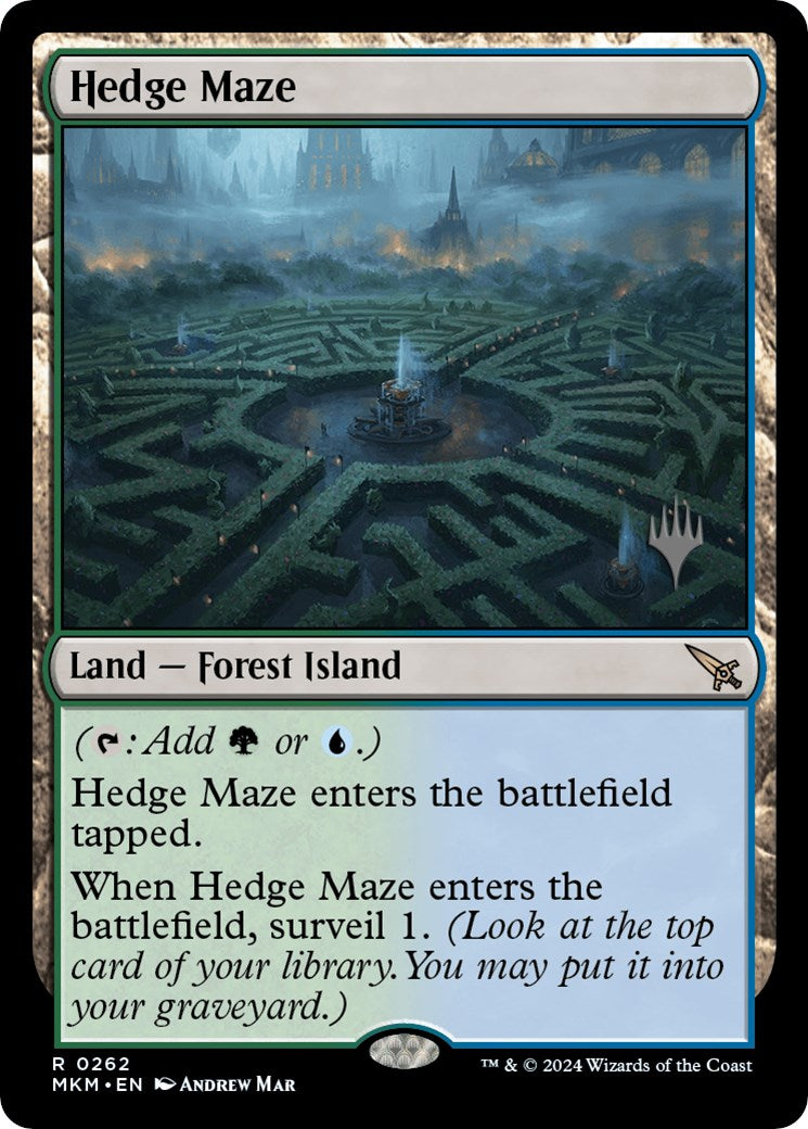 Hedge Maze (Promo Pack) [Murders at Karlov Manor Promos] | Gam3 Escape