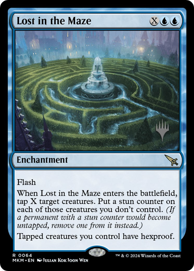 Lost in the Maze (Promo Pack) [Murders at Karlov Manor Promos] | Gam3 Escape