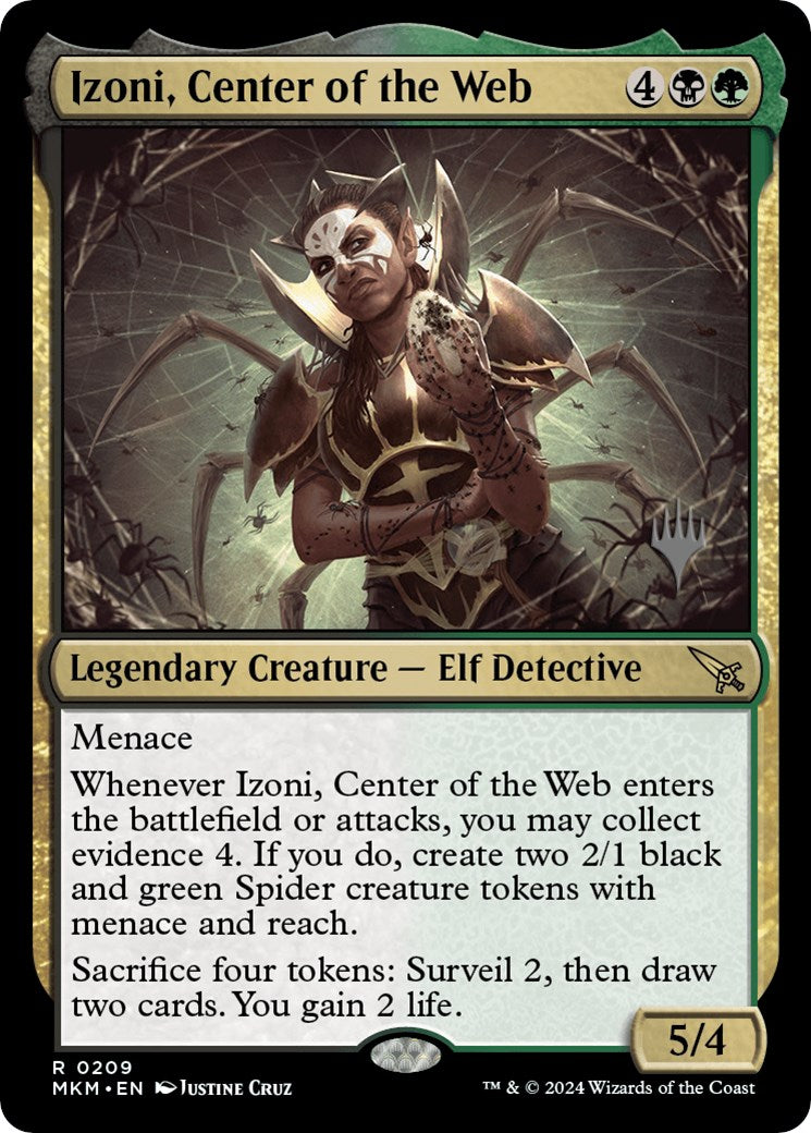 Izoni, Center of the Web (Promo Pack) [Murders at Karlov Manor Promos] | Gam3 Escape