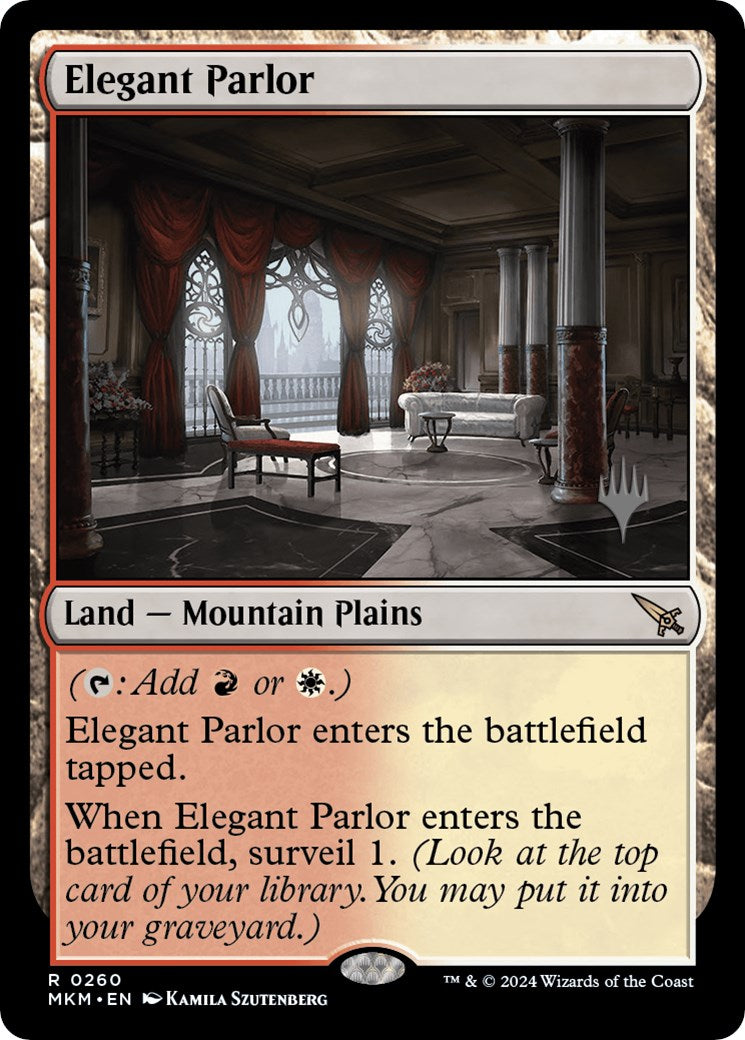 Elegant Parlor (Promo Pack) [Murders at Karlov Manor Promos] | Gam3 Escape