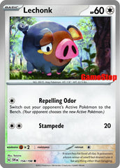 Lechonk (154/198) (GameStop Promo) [Scarlet & Violet: Base Set] | Gam3 Escape