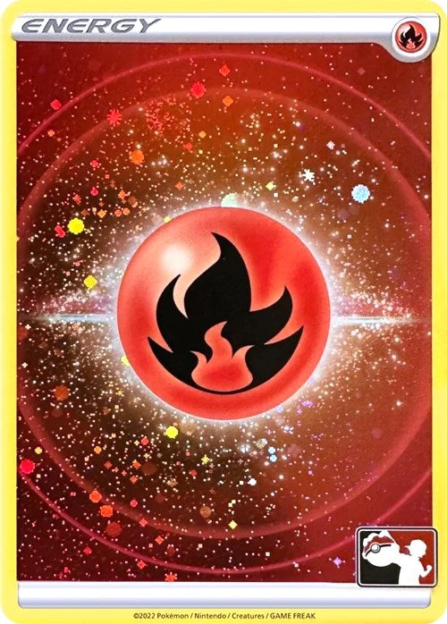 Fire Energy (Cosmos Holo) [Prize Pack Series Three] | Gam3 Escape