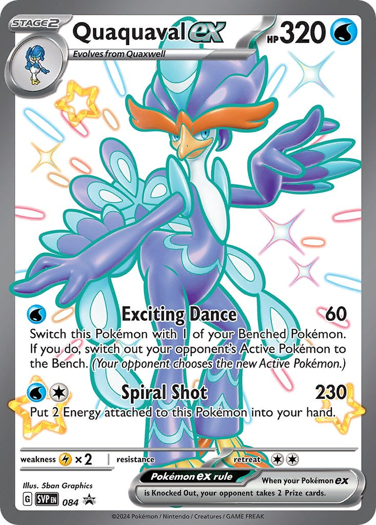 Quaquaval ex (084) (Jumbo Card) [Scarlet & Violet: Black Star Promos] | Gam3 Escape
