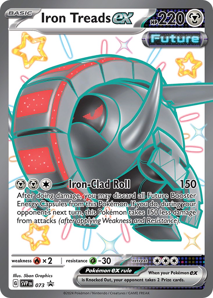 Iron Treads ex (073) [Scarlet & Violet: Black Star Promos] | Gam3 Escape