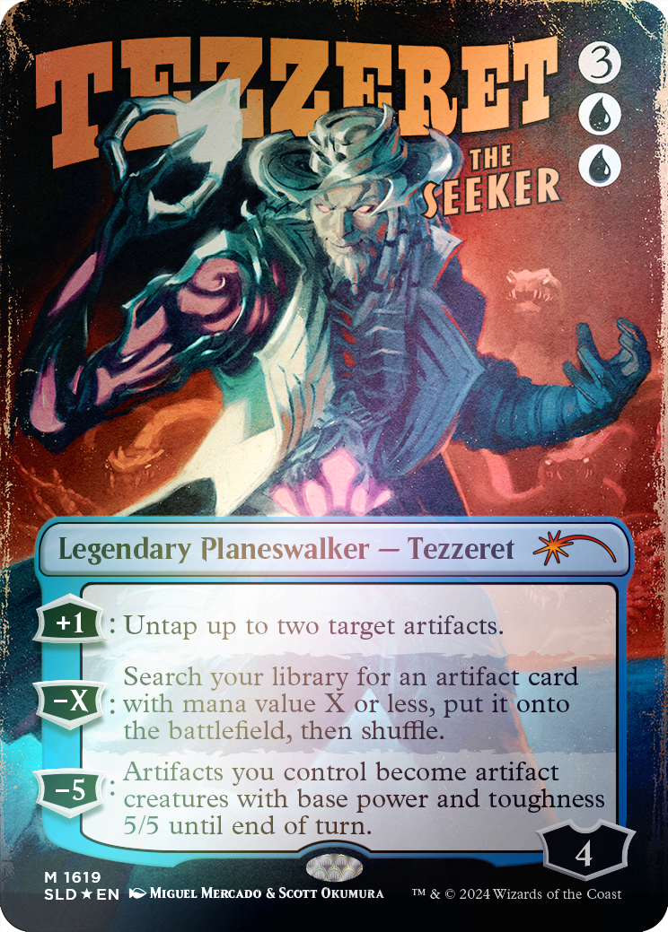 Tezzeret the Seeker (1619) (Rainbow Foil) [Secret Lair Drop Series] | Gam3 Escape