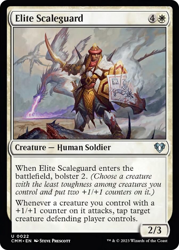 Elite Scaleguard [Commander Masters] | Gam3 Escape