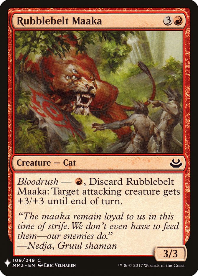 Rubblebelt Maaka [Mystery Booster] | Gam3 Escape