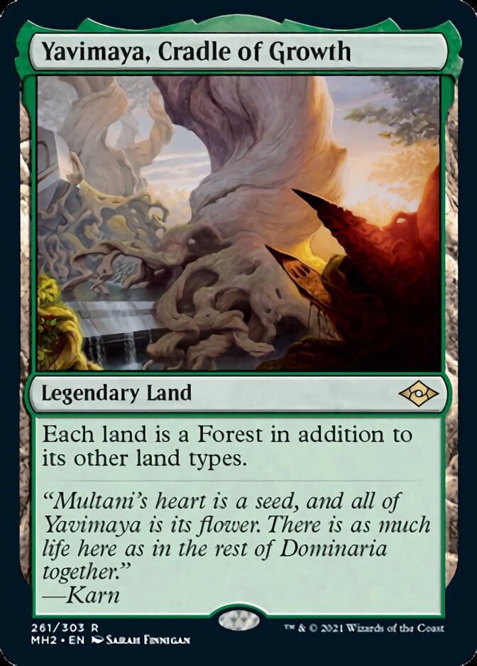 Yavimaya, Cradle of Growth [Modern Horizons 2] | Gam3 Escape