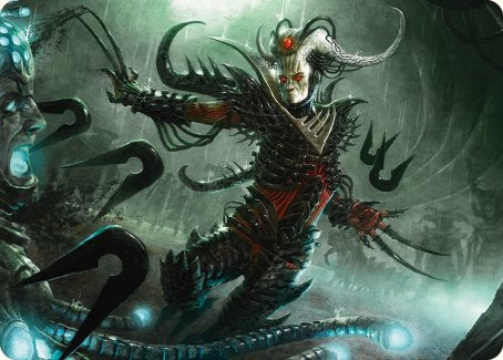 Vraan, Executioner Thane Art Card [Phyrexia: All Will Be One Art Series] | Gam3 Escape