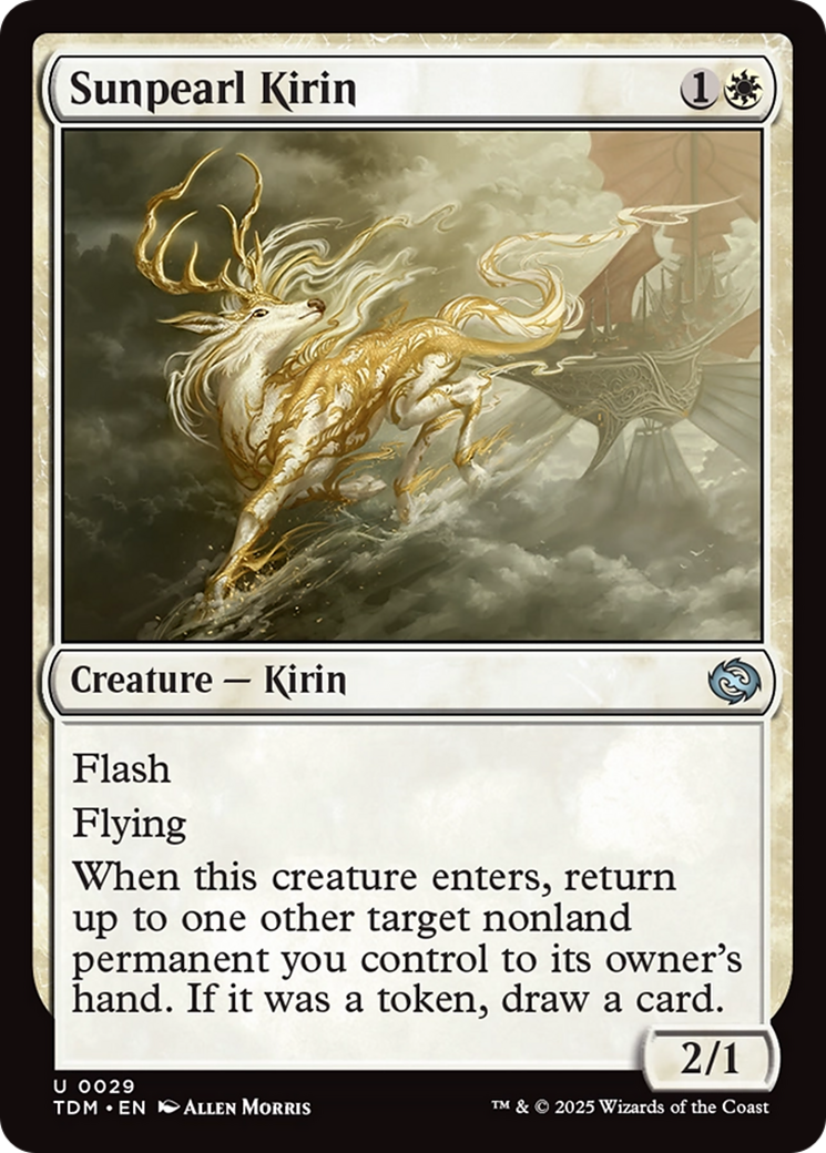 Sunpearl Kirin [Tarkir: Dragonstorm] | Gam3 Escape