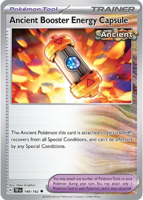 Ancient Booster Energy Capsule (140/162) [Scarlet & Violet: Temporal Forces] | Gam3 Escape