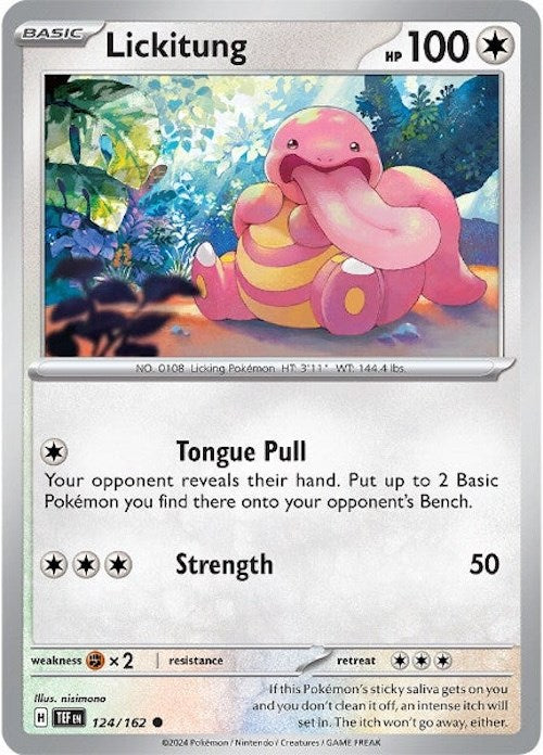 Lickitung (124/162) [Scarlet & Violet: Temporal Forces] | Gam3 Escape