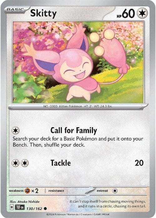 Skitty (130/162) [Scarlet & Violet: Temporal Forces] | Gam3 Escape