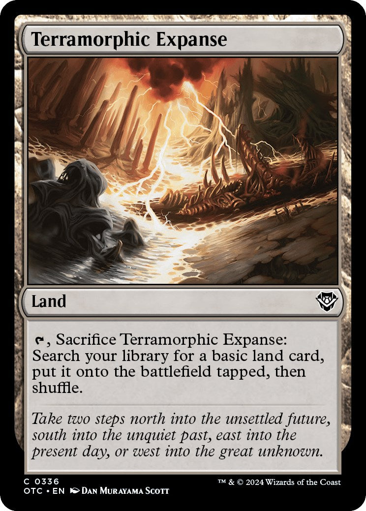 Terramorphic Expanse [Outlaws of Thunder Junction Commander] | Gam3 Escape