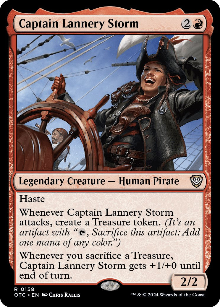 Captain Lannery Storm [Outlaws of Thunder Junction Commander] | Gam3 Escape