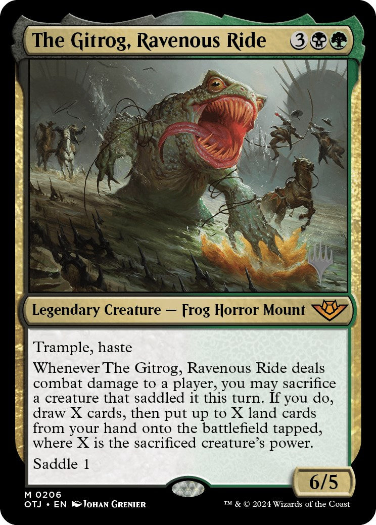 The Gitrog, Ravenous Ride (Promo Pack) [Outlaws of Thunder Junction Promos] | Gam3 Escape