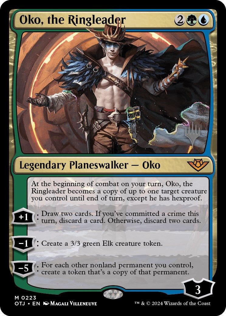 Oko, the Ringleader (Promo Pack) [Outlaws of Thunder Junction Promos] | Gam3 Escape