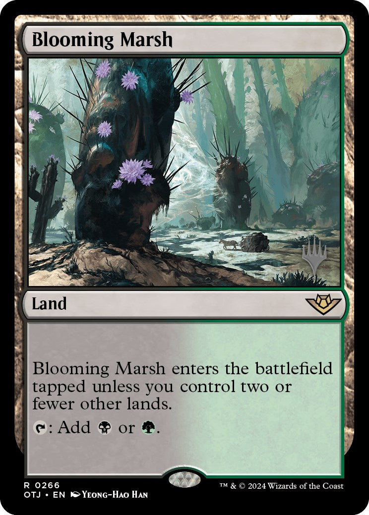 Blooming Marsh (Promo Pack) [Outlaws of Thunder Junction Promos] | Gam3 Escape