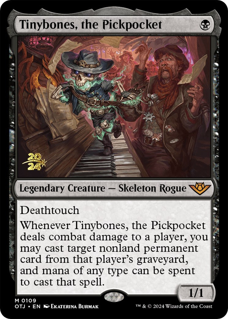 Tinybones, the Pickpocket [Outlaws of Thunder Junction Prerelease Promos] | Gam3 Escape