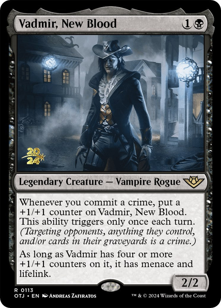 Vadmir, New Blood [Outlaws of Thunder Junction Prerelease Promos] | Gam3 Escape