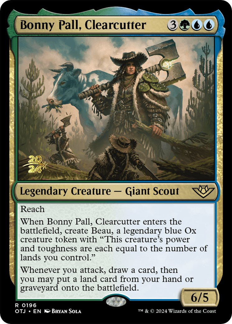Bonny Pall, Clearcutter [Outlaws of Thunder Junction Prerelease Promos] | Gam3 Escape