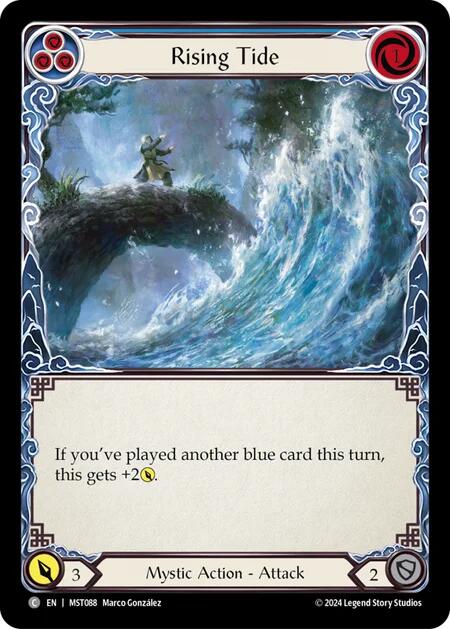 Rising Tide [MST088] (Part the Mistveil)  Rainbow Foil | Gam3 Escape