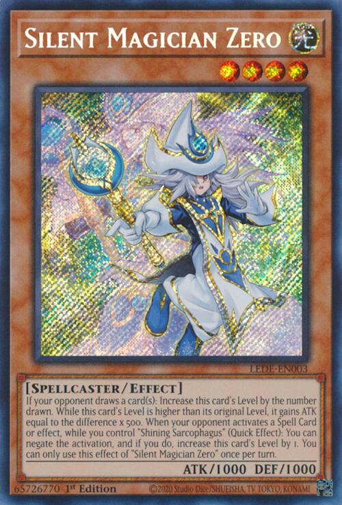 Silent Magician Zero [LEDE-EN003] Secret Rare | Gam3 Escape