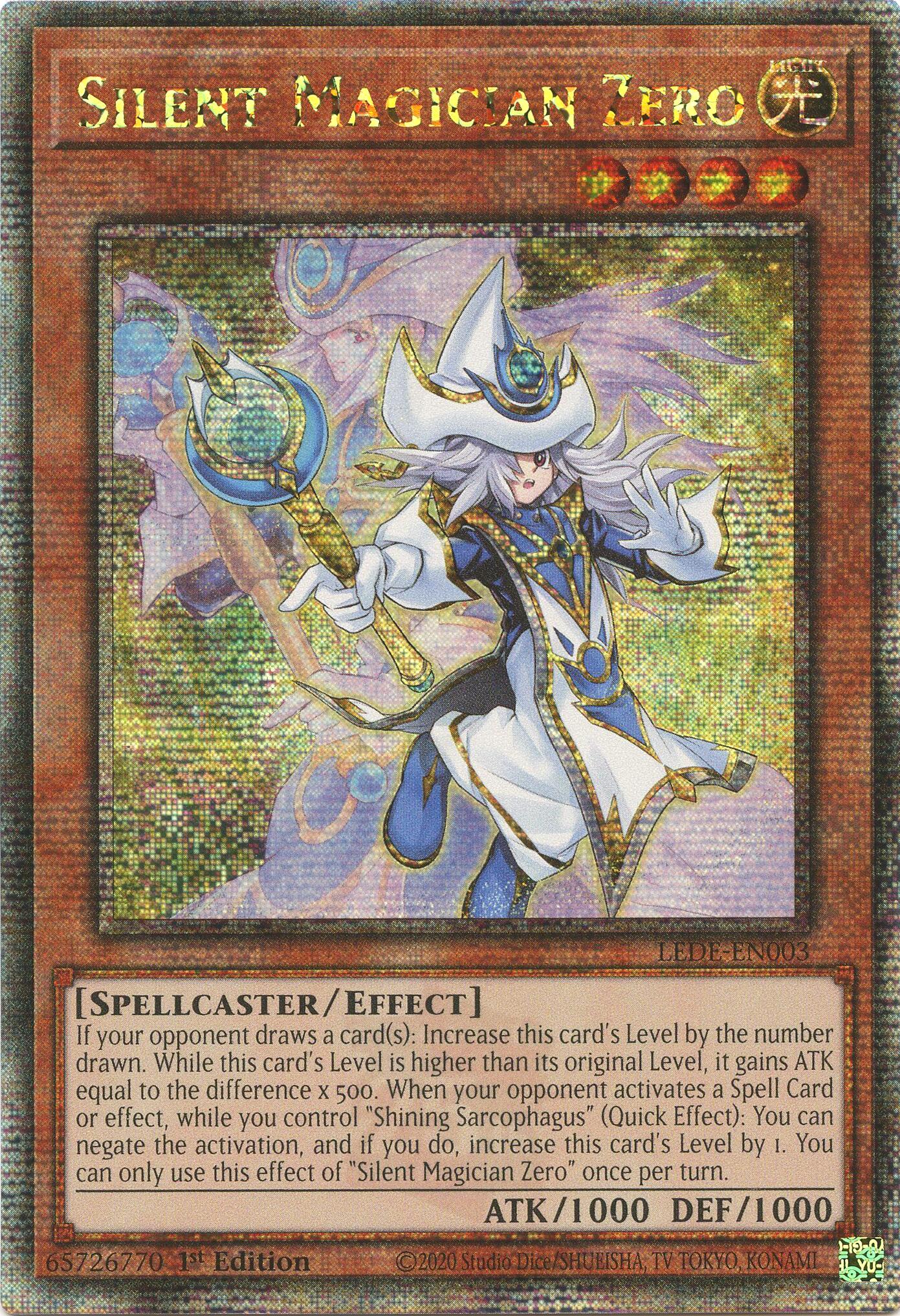 Silent Magician Zero [LEDE-EN003] Quarter Century Secret Rare | Gam3 Escape