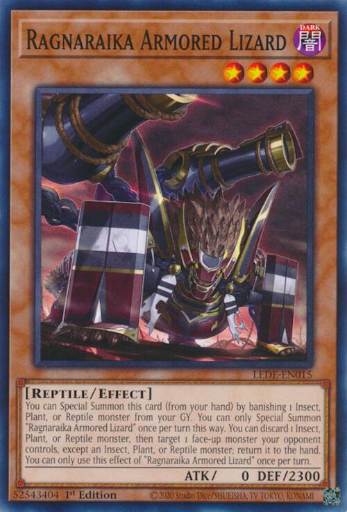 Ragnaraika Armored Lizard [LEDE-EN015] Common | Gam3 Escape