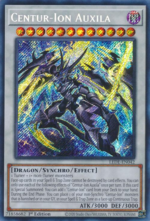 Centur-Ion Auxila [LEDE-EN042] Secret Rare | Gam3 Escape