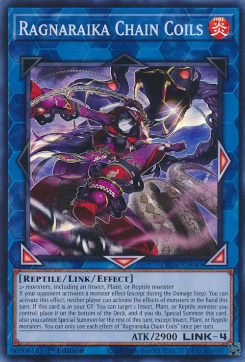 Ragnaraika Chain Coils [LEDE-EN049] Super Rare | Gam3 Escape