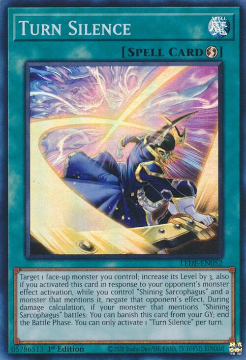 Turn Silence [LEDE-EN052] Super Rare | Gam3 Escape