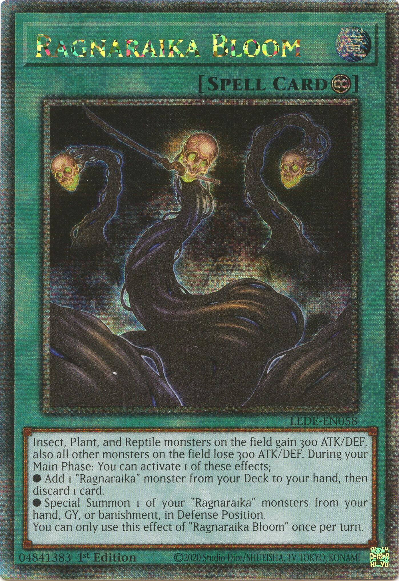 Ragnaraika Bloom (Quarter Century Secret Rare) [LEDE-EN058] Quarter Century Secret Rare | Gam3 Escape