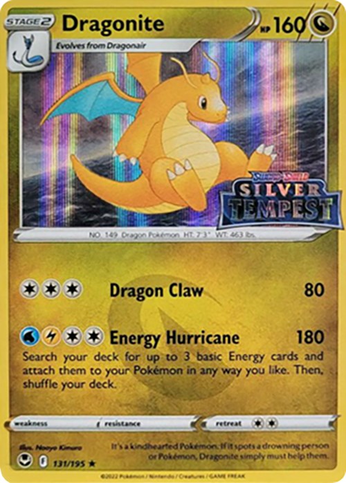 Dragonite (131/195) (Silver Tempest Stamped) [Sword & Shield: Silver Tempest] | Gam3 Escape