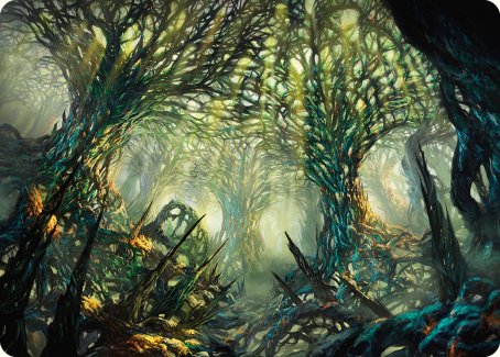The Hunter Maze Art Card [Phyrexia: All Will Be One Art Series] | Gam3 Escape