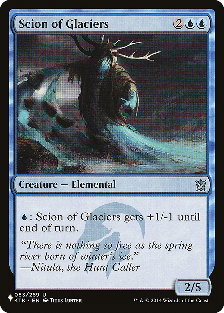 Scion of Glaciers [The List Reprints] | Gam3 Escape