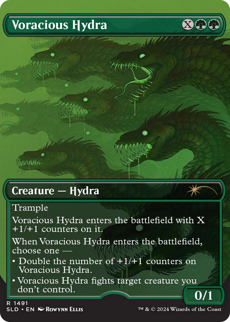 Voracious Hydra (Rainbow Foil) [Secret Lair Drop Series] | Gam3 Escape