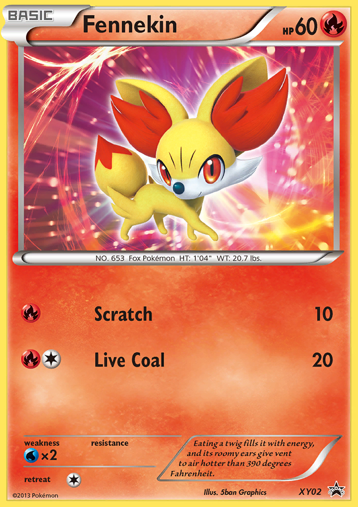 Fennekin (XY02) [XY: Black Star Promos] | Gam3 Escape