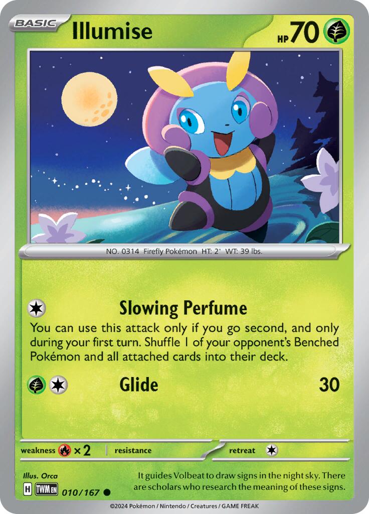 Illumise (010/167) [Scarlet & Violet: Twilight Masquerade] | Gam3 Escape