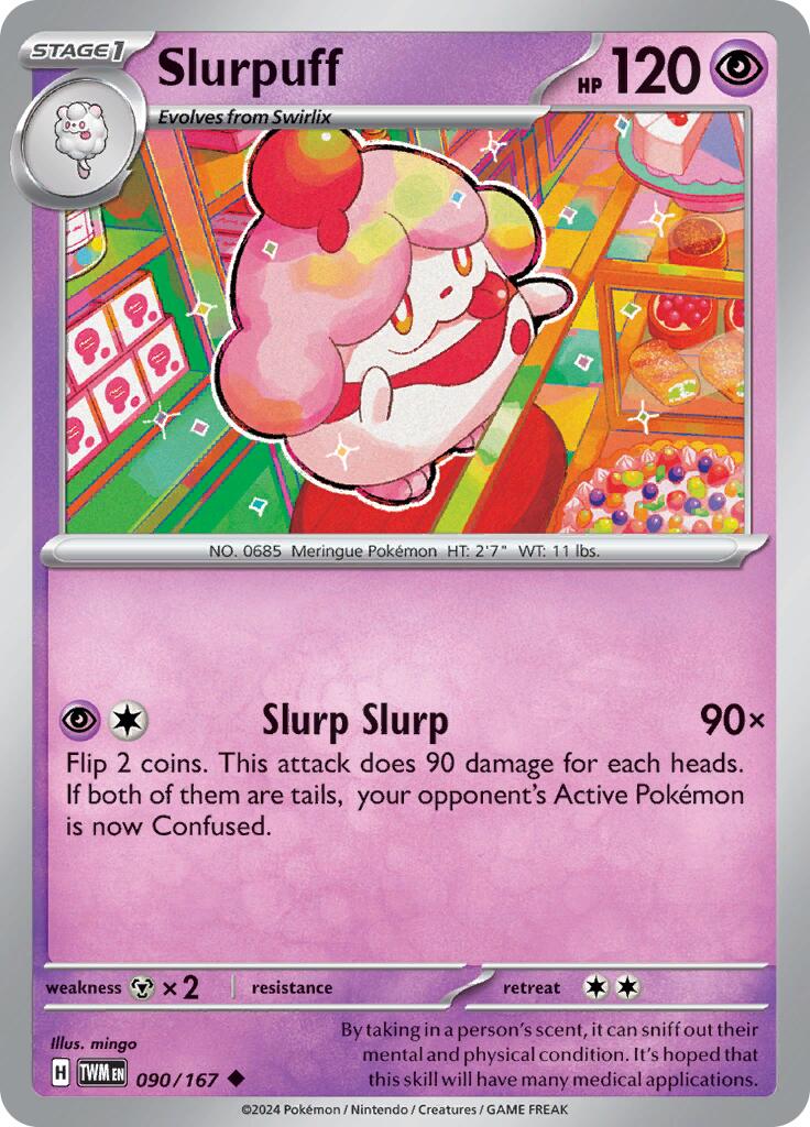 Slurpuff (090/167) [Scarlet & Violet: Twilight Masquerade] | Gam3 Escape