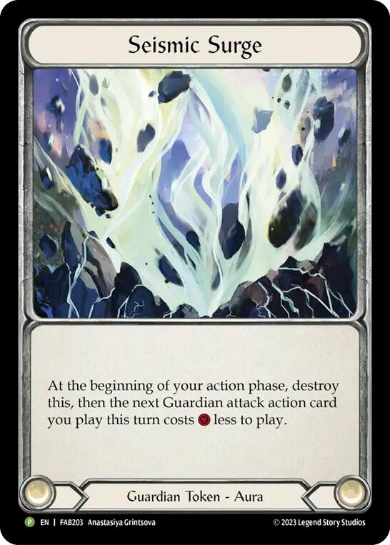 Seismic Surge (Cold Foil) [FAB203] (Promo)  Cold Foil | Gam3 Escape