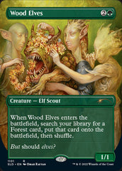 Wood Elves (Borderless) [Secret Lair Drop Series] | Gam3 Escape