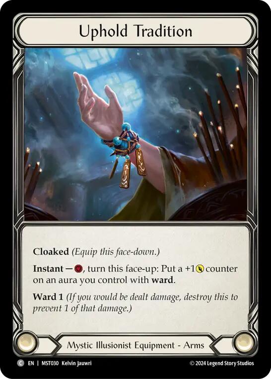 Uphold Tradition [MST030] (Part the Mistveil)  Cold Foil | Gam3 Escape