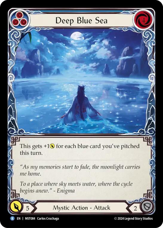 Deep Blue Sea [MST084] (Part the Mistveil)  Rainbow Foil | Gam3 Escape
