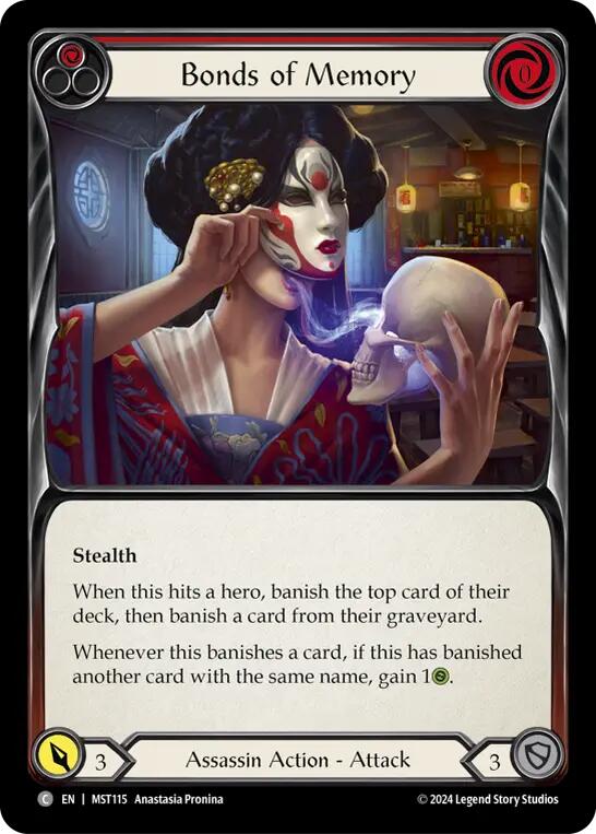Bonds of Memory (Red) [MST115] (Part the Mistveil) | Gam3 Escape