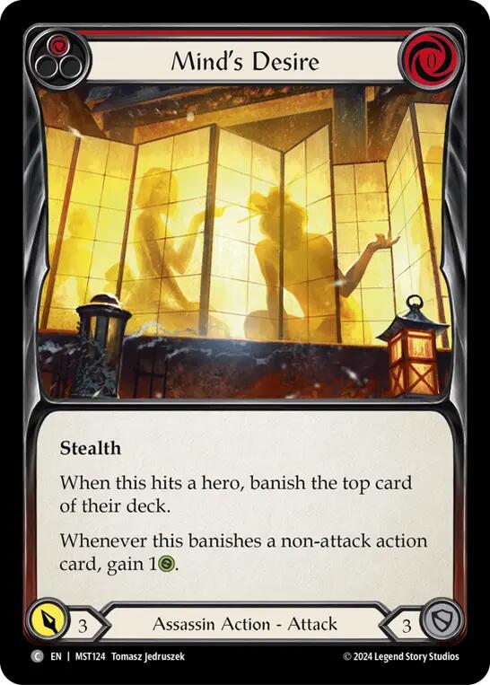 Mind's Desire (Red) [MST124] (Part the Mistveil) | Gam3 Escape