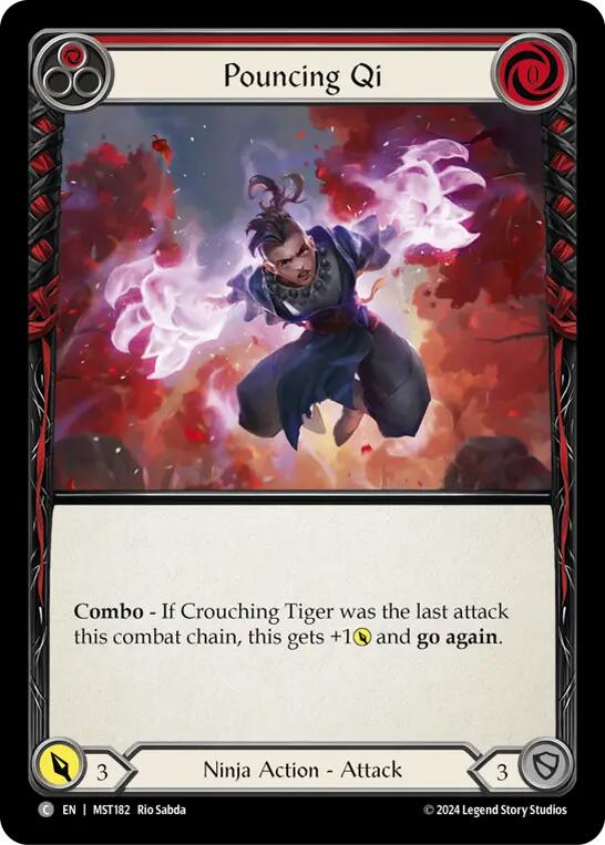 Pouncing Qi (Red) [MST182] (Part the Mistveil) | Gam3 Escape