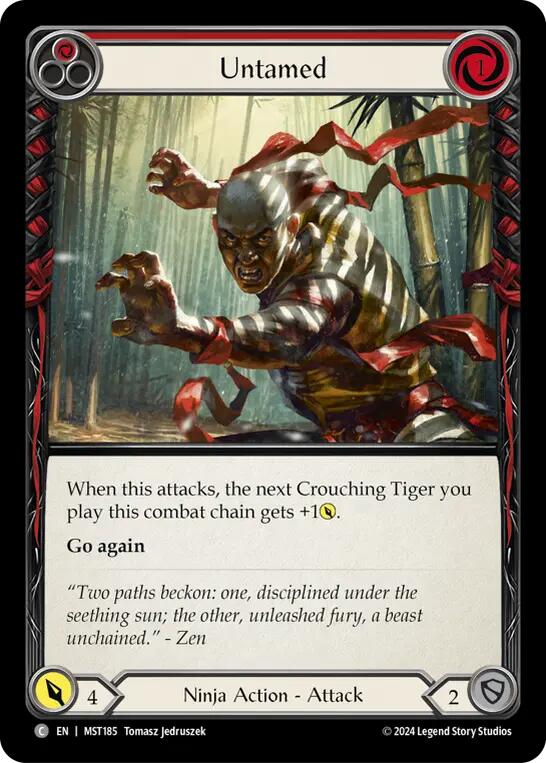 Untamed (Red) [MST185] (Part the Mistveil) | Gam3 Escape